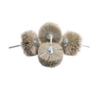 Brosse Metallique Meuleuse, Brosse Fartools Perceuse à fil abrasif 85x35x6mm, 4 pièces, meule, brosse de polissage en Nylon Uso apto para meubles en bois, finition acajou(P240 P240 P320 P320)
