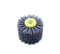 Brosse Metallique Meuleuse, Brosse Fartools Roue de polissage de tambour de fil abrasif en Nylon de 120*100*19mm Uso apto para le travail du bois des métaux P80 P120 P180 P240 P320 P600(P80)