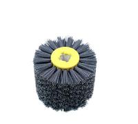 Brosse Metallique Meuleuse, Brosse Fartools Roue de tréfilage abrasif, roue de polissage de tambour de fil abrasif en Nylon Uso apto para le travail du bois et des métaux(240 mesh)