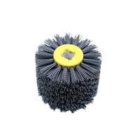Brosse Metallique Meuleuse, Brosse Fartools Roue de tréfilage abrasif, roue de polissage de tambour de fil abrasif en Nylon Uso apto para le travail du bois et des métaux(120 mesh)