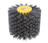 Brosse Metallique Meuleuse, Brosse Fartools Tête de brosse Abrasive d'ébavurage, outils de polissage et de ponçage, roue en fil de Nylon fin et grossier, meuleuse d'angle, noyau croisé(360)
