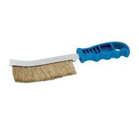 Brosse métallique multifonction, poignée plastique
