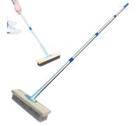 Brosse métallique - outil de nettoyage du pont, épurateur à longue poignée | Accessoire extérieur lourd, dispositif d'élimination des mousse, équipement de retrait des algues solides, gadget de lavage