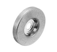 Brosse MéTallique Perceuse 3pc 56mm 180/360 grain diamant meule cercle meuleuse pierre affûteuse Angle coupe roue outil rotatif(360 Grit)