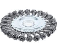 BGS 3986 | Brosse plate | brosse ronde tressée | Ø 125 mm