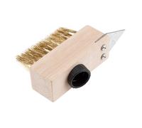 Brosse métallique pour pavés - NEO TOOLS - Modèle 39-220 - Bois de hêtre - Acier - Plastique
