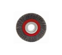 Leman - Brosse à disque d.150 al. 16/20/25 0,30 acier ondulé sans fil