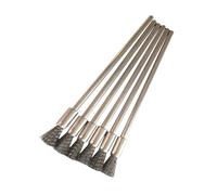 Brosse Métallique Rotative en Acier Inoxydable 3 Pièces | Élimination de Rouille, Compatibilité Multi-matériaux, pour Surfaces Métalliques et Soudures, Usage Atelier