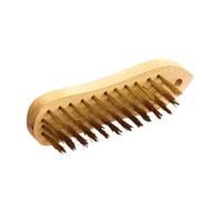Brosse métallique violon Acier laitonné TALIAPLAST