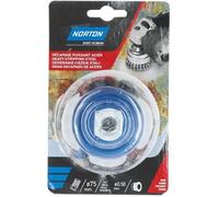 Brosse meuleuse coupe torsadé acier 75 Norton