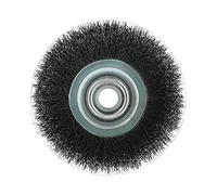 Brosse meuleuse M14 avec protection Circulaire Ø 100 fil Acier Ondulé Décapage Moyen