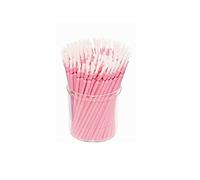 Brosse micro flexible flexible jetable de 100 morceaux appropriée flexible pour le travail dentaire et l'application de greffe d'extension de cil de maquillage