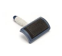 Mikki Brosse Slicker à tête incurvée pour Le toilettage des Chiots et des Chiens, permettant Aussi d’enlever Les Poils Morts