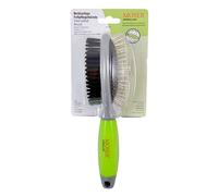 Brosse Moser 2999-7025 Double Face pour chiens et chats Noir et vert