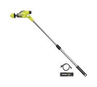 Brosse motorisée télescopique 4V - 275-400 TR/Min - Perche 0,8 m à 1,2 m - tête rotative 90° à 180° - Protection Batterie IPX7 - Livrée avec 1 Brosse diam. 89 mm et 1 Brosse diam. 64 mm