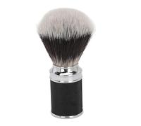 Brosse moussante pour barbe homme, savon et crème, poils en nylon, idéale pour un usage professionnel à domicile ou en salon de coiffure.
