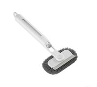 Brosse Multifonction Angle Réglable pour Sols Murs | Tête rotative 360°, raclette silicone intégrée, angle réglable, pour idéal murs et sols, design ergonomique