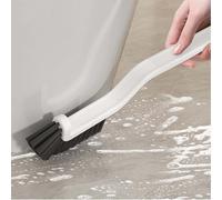 Brosse multifonction longue bande pour nettoyer les coins morts, les sols en céramique, le ciment dur, la boue, la douche, la salle de bain, la cuisine et la maison