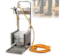 Brosse multifonction pour chaussures de pluie et bottes d'extérieur | Avec pistolet à eau, nettoyeur automatique de bottes d'extérieur résistantes à l'usure pour fermes, ranchs et chantiers