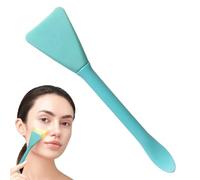Brosse multifonction pour le visage - Double tête - Spatule flexible en silicone ABS - Outil de soins de la peau réutilisable - Parfait pour l'argile, la boue, l'application de lait corporel, le spa