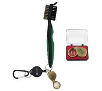 Brosse multifonctionnelle Explorer avec une loupe - Military Green