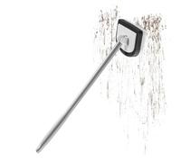 Brosse murale de salle de bain - Brosse de nettoyage amovible multifonction | Brosse à récurer le sol pour carrelage, baignoire, douche, brosse rotative à 180 degrés pour cuisine et toilettes