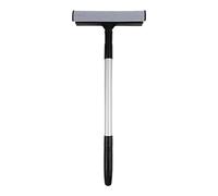 Brosse Nettoyage Auto - Design Extensible 2-en-1 | Éponge Détachable & Raclette pour Dégivrage, Désembuage Vitres | Lave-vitre Rétractable avec Manche Télescopique, pour Véhicule, Camion