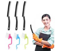 Brosse Nettoyage, Brosse de Nettoyage des Interstices 6 pièces, Brosse Joint Carrelage,Brosse a Joint Carrelage,pour Rainure Fenetre, Outils De Nettoyage pour Salle de Bain, Toilettes, 23x12x2cm