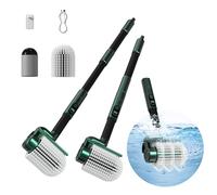 Brosse Nettoyage Electrique, Minthouz 2 Speed Adjustable Long Brosse Rotative Nettoyage, IPX7 Waterproof, Cleans Pet Hair, Suitable pour la Salle de Bain, la Cuisine, Le canapé et la Voiture