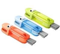 Brosse nettoyante Alligator Scrub, Brosse nettoyante en Silicone en Forme de U Facile à Utiliser, Brosse de Nettoyage Portable pour la Cuisine et la Maison avec brosses en Silicone en Forme de U