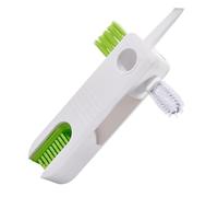 Brosse nettoyante pour bouteille d'eau, brosse à bouche, 4 en 1, pour nettoyer la bouche, pour nettoyer les espaces étroits, gobelet et récipient de rangement scellé avec couvercle