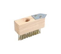 Brosse nettoyante pour enlever la mousse pour nettoyer les terrasses, les allées, les désherbages, les fils, les joints, le désherbage