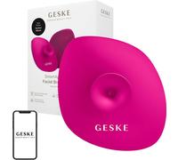Brosse nettoyante pour le visage 4W1 avec support Geske avec application (Magenta)