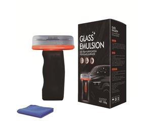 Brosse nettoyante pour pare-brise offrant 50 % de lumière de nuit et de pluie - Augmente le temps de réaction en cas d'accident - Élimine le film d'huile tenace