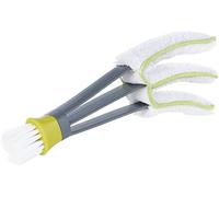 Brosse nettoyante pour stores vénitiens avec chiffon microfibres [Pearl]