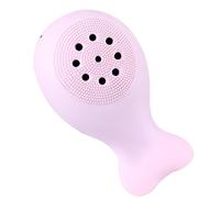 Brosse Nettoyante Silicone Nettoyant Pores Nettoyant Exfoliant Nettoyant Brosse De Lavage Soins De La Peau Petite Baleine Modèle Rose