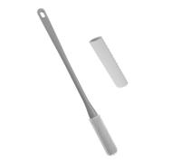 Brosse Nettoyante Souple pour Espaces Entre Orteils, Poignée Longue | Caoutchouc Souple et Pp, Usage ou Baignoire, Prise Sûre, Séchage Rapide et Trou Suspendre