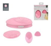 Brosse Nettoyante Visage Electrique Cosmetic Club SC16108 Rose G