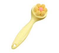 Brosse Nettoyante Visage, Fleurs, Fibres Artificielles, Plastique, Manuel