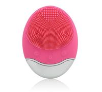 Brosse Nettoyante Visage Sonique, Nettoyant Visage Imperméable En Silicone Souple, Charbon De Bambou, Chargeur Sans Fil