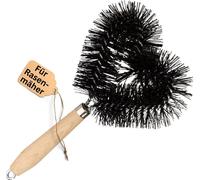 Brosse Novaliv pour tondeuse à gazon Brosse pour tondeuse à gazon 25cm Brosse pour tondeuse à gazon électrique autoportée et tondeuse à gazon à siège ainsi que pour balayeur à main et nettoyeur de tai