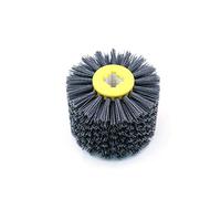 Brosse Nylon Abrasifs 1 Pcs Nylon Abrasif fil tambour roue de polissage électrique Brosse for Travail des métaux du bois(P180)