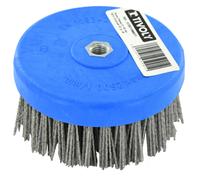 Brosse nylon M14 Spécial polisseuse polissage du bois Ø130 mm TIVOLY - XT20211000371