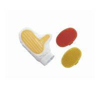 Nobby Comfort Line Brosse en Caoutchouc Ovale pour Chien Couleur Assorti 13,5 x 9 x 3 cm