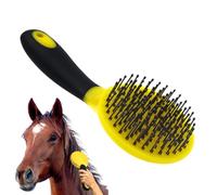 Brosse Pansage Cheval Peigne De Prise Confortable Animaux | Brosses Nettoyage Sabots Chevaux Pour la préparation aux concours par temps sec ou humide et en toutes saisons