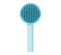 Brosse-Peigne Slicker Pour Chat Outil Masseur Élimine Poils Pour Chien Chat | Slicker Auto-Nettoyante Brosse-Peigne Toilettage Chat Anti-Petit Moyen Grand Salle Bain Salon