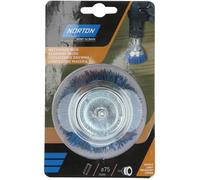 Brosse perceuse coupe nylon bleu 75 Norton