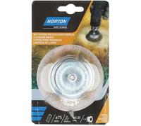 Brosse perceuse coupe ondulé laiton 75 Norton