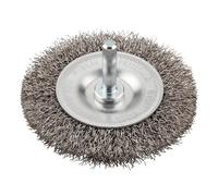 KWB Brosse plate 607430 – Fil d'acier HSS ondulé Ø100 mm – 1 pièce