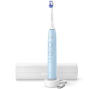 Philips Sonicare 6100 - Brosse à dents électrique sonique avec 2 modes de brossage, 3 niveaux d'intensité, Alerte de pression, EasyStart, SmarTimer, Bleu clair, modèle HX7406/02 [Nouvelle technologie]